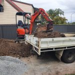 Mini excavator hire tallebudgera