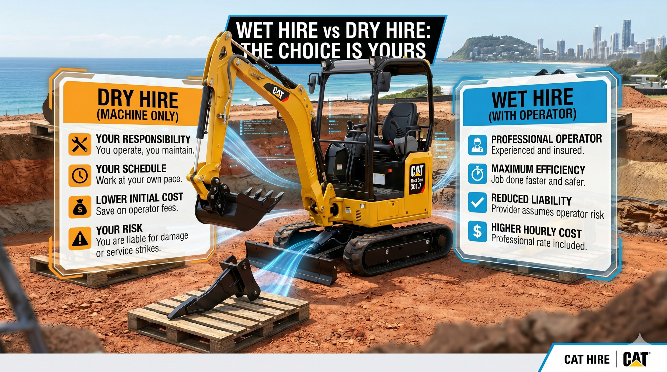 Read more about the article Wet Hire vs. Dry Hire: Making the Profitable Choice
